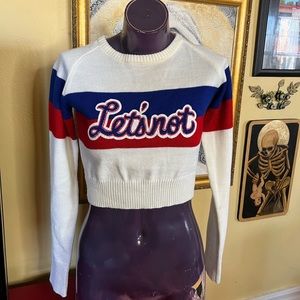 UNIF Let’s Not Cropped Sweater